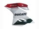 Carénages Moto Ducati Panigale 899 2011-2014 - Blanc Rouge Noir Brillant