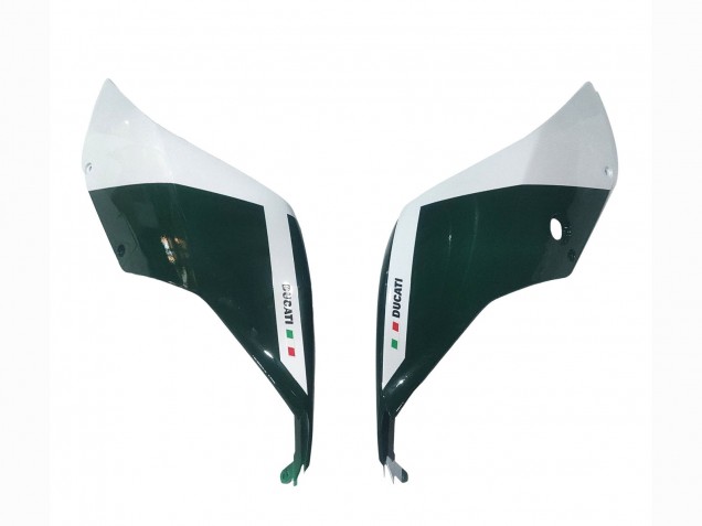 Carénages Moto Ducati Panigale 899 2011-2014 - Blanc Rouge Noir Brillant