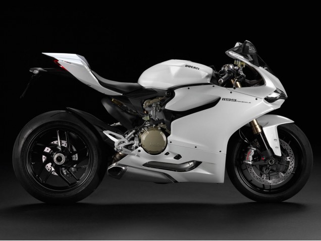 Carénages Moto Ducati 1199 2011-2014 - Blanc