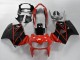 Carénages Moto Honda VFR 800 1998-2001 - Rouge Noir Brillant Bande