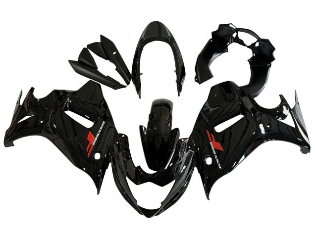Carénages Moto Suzuki GSX650F 2008-2013 - Noir Brillant