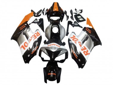 Carénages Moto Honda CBR1000RR 2004-2005 - Orange Argent Noir Brillant Repsol