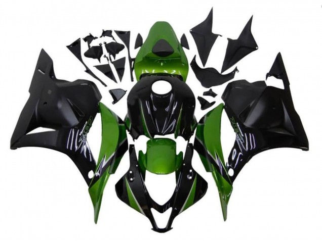 Carénages Moto Honda CBR600RR 2009-2012 - Noir Vert