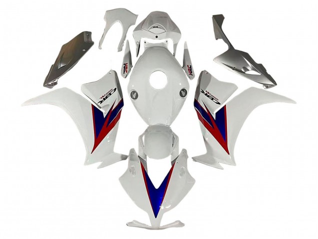 Carénages Moto Honda CBR1000RR 2012-2016 - Blanc Rouge Bleu HRC