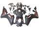 Carénages Moto Honda CBR1000RR 2017-2023 - Gris Mat Rouge