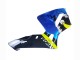 Carénages Moto Honda CBR600RR 2003-2004 - Bleu Jaune Néon Noir Brillant Requin