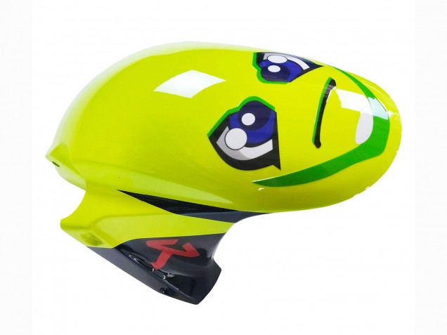 Carénages Moto Honda CBR600RR 2003-2004 - Bleu Jaune Néon Noir Brillant Requin