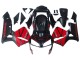 Carénages Moto Honda CBR600RR 2003-2004 - Rouge Noir Brillant Noir Mat