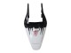 Carénages Moto Honda CBR600RR 2003-2004 - Blanc Rouge Noir Brillant Monstre