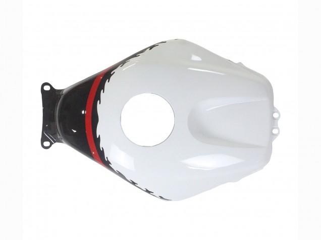 Carénages Moto Honda CBR600RR 2003-2004 - Blanc Rouge Noir Brillant Monstre