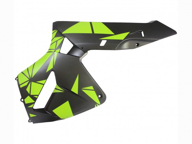 Carénages Moto Honda CBR600RR 2003-2004 - Jaune Noir Mat