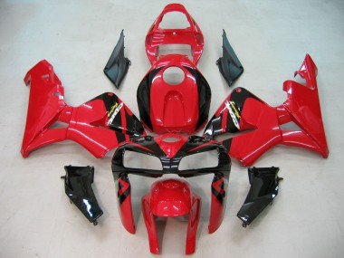 Carénage Moto Honda CBR600RR 2005-2006 - Rouge Noir