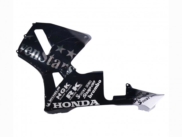 Carénages Moto Honda CBR600RR 2005-2006 - Noir Argent SevenStars