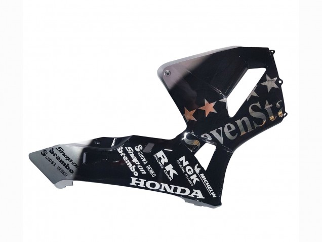 Carénages Moto Honda CBR600RR 2005-2006 - Noir Argent SevenStars