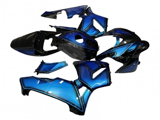 Carénages Moto Honda CBR600RR 2005-2006 - Bleu Noir