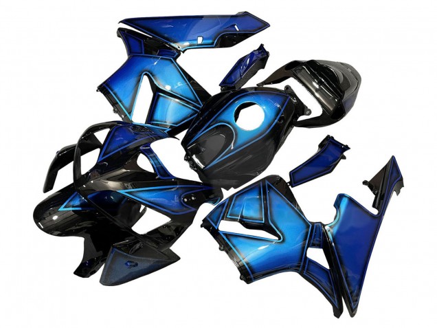 Carénages Moto Honda CBR600RR 2005-2006 - Bleu Noir