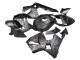Carénages Moto Honda CBR600RR 2005-2006 - Noir Fibre de Carbone Forgée