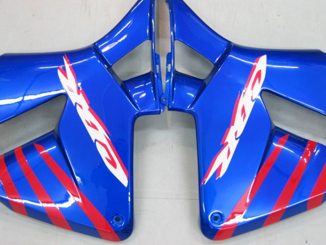 Carénages Moto Honda CBR600RR 2005-2006 - Rouge Bleu Argent