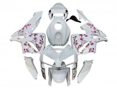 Carénages Moto Honda CBR600RR 2005-2006 - Blanc Fleur de cerisier