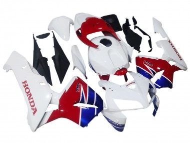 Carénages Moto Honda CBR600RR 2005-2006 - Blanc Bleu Rouge