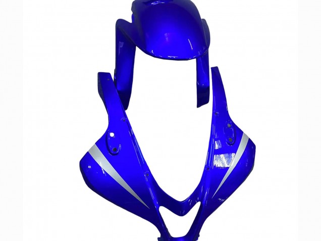Carénages Moto Honda CBR600RR 2007-2008 - Argent Bleu Noir Brillant Courses