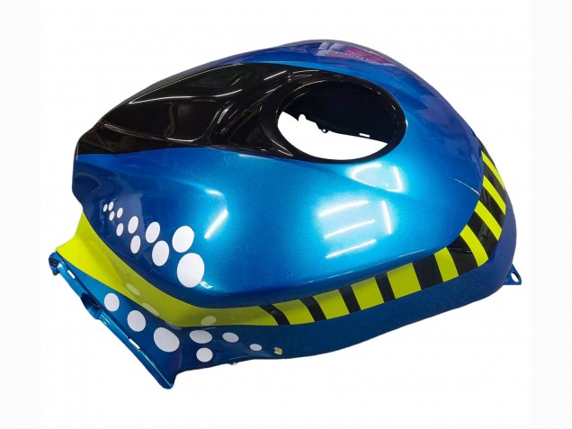 Carénages Moto Honda CBR600RR 2007-2008 - Vert Jaune Noir Brillant Requin 46