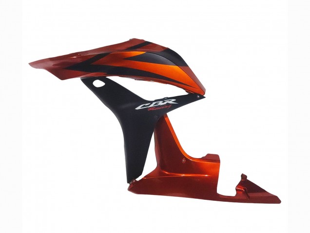Carénage Moto Honda CBR600RR 2007-2008 - Orange Noir Mat