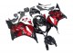 Carénages Moto Honda CBR600RR 2009-2012 - Rouge Noir Brillant