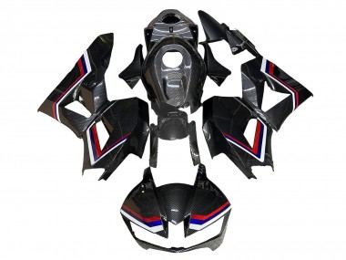 Carénages Moto Honda CBR600RR 2009-2012 - Blanc Rouge Bleu Noir Fibre de Carbone