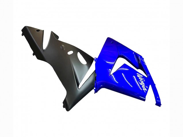 Carénages Moto Kawasaki ZX10R 2004-2005 - Bleu Noir Ninja