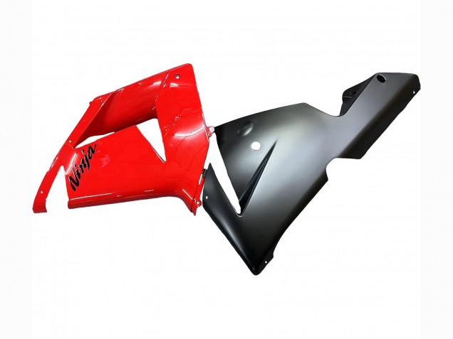 Carénages Moto Kawasaki ZX10R 2004-2005 - Rouge Noir Ninja
