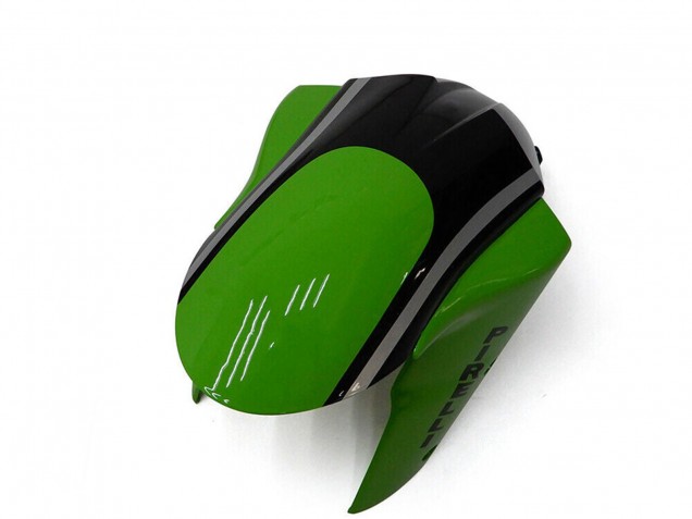 Carénages Moto Kawasaki ZX10R 2004-2005 - Blanc Noir Vert Elf