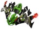 Carénages Moto Kawasaki ZX10R 2006-2007 - Vert Gris Rouge Noir Jaune