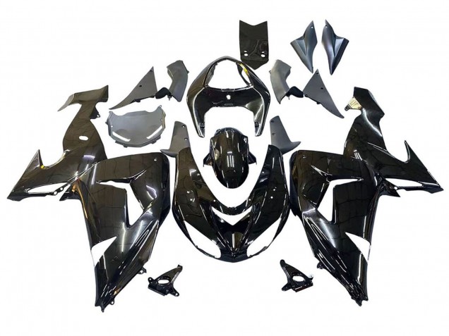 Carénages Moto Kawasaki ZX10R 2006-2007 - Noir Brillant