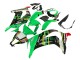 Carénages Moto Kawasaki ZX10R 2011-2015 - Vert Jaune Noir Blanc Elf Monstre