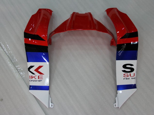 Carénages Moto Kawasaki ZX10R 2011-2015 - Blanc Bleu Rouge Noir SBK Maxxis
