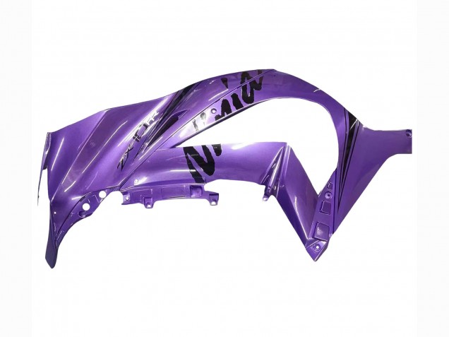 Carénage Moto Kawasaki ZX10R 2011-2015 - Violet Noir Mat