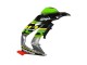 Carénages Moto Kawasaki ZX10R 2016-2020 - Vert Rouge Gris