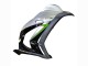Carénage Moto Kawasaki ZX10R 2016-2020 - Argent Vert Noir