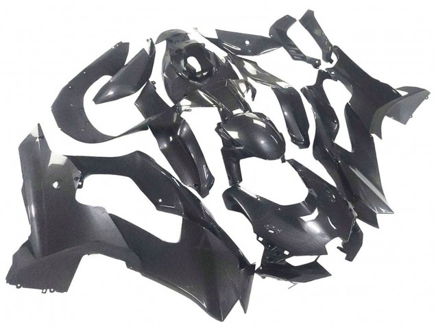 Carénages Moto Kawasaki ZX10R 2021-2025 - Noir Fibre de Carbone