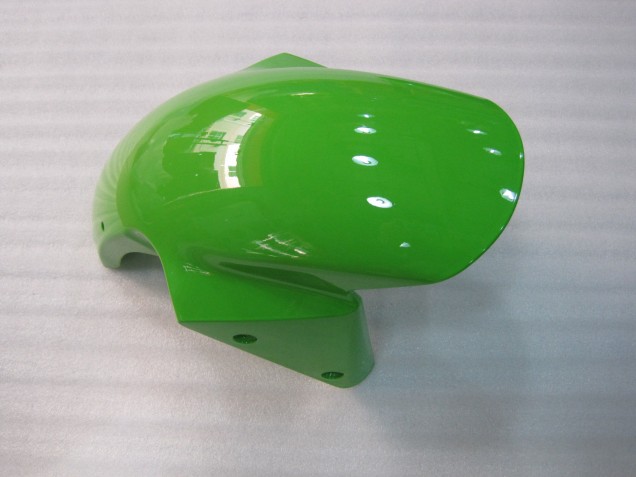 Carénages Moto Kawasaki ZX6R 2003-2004 - Vert Noir Elf Bridgestone