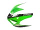 Carénages Moto Kawasaki ZX6R 2005-2006 - Vert Rouge Noir Elf 66