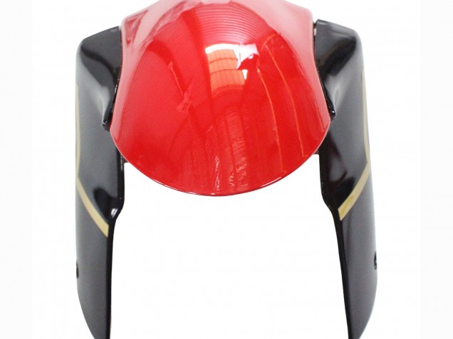 Carénages Moto Kawasaki ZX6R 2005-2006 - Rouge Jaune Noir