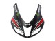 Carénages Moto Kawasaki ZX6R 2007-2008 - Noir Blanc Rouge Blanc Neige Décalque Ninja Elf