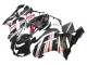 Carénages Moto Kawasaki ZX6R 2007-2008 - Noir Argent Rouge Ninja