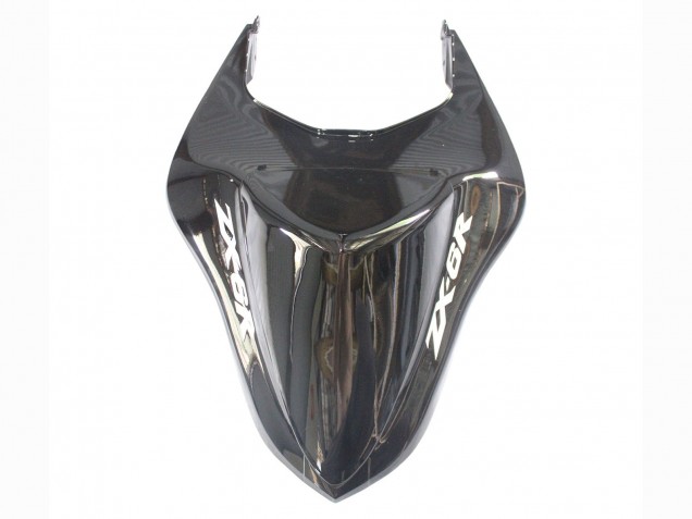 Carénages Moto Kawasaki ZX6R 2007-2008 - Noir Argent Rouge Ninja