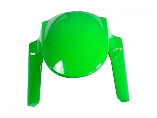 Carénages Moto Kawasaki ZX6R 2009-2012 - Vert Noir Brillant