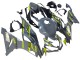 Carénages Moto Kawasaki ZX6R 2019-2022 - Nardo Gris Jaune