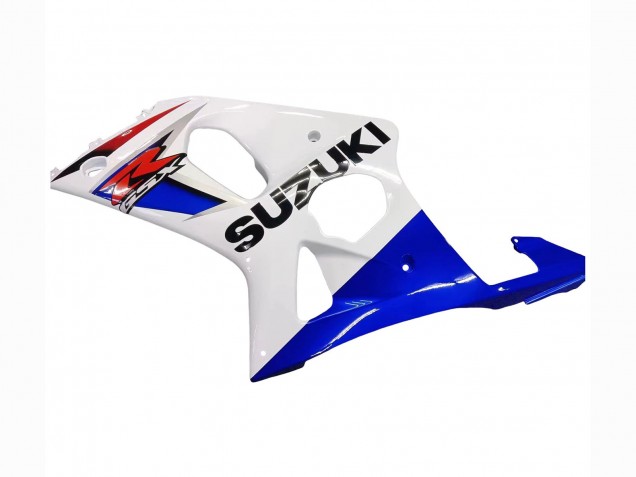 Carénages Moto Suzuki GSXR1000 2000-2002 - Blanc Bleu Rouge