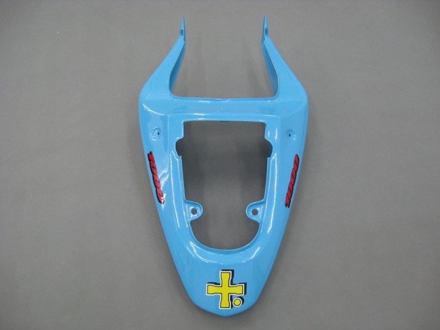 Carénages Moto Suzuki GSXR1000 2000-2002 - Bleu Clair Jaune Noir Motul Rizla